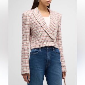 OBO ~ New Derek Lam 10 Crosby Kyle Cotton-Blend Tweed Jacket